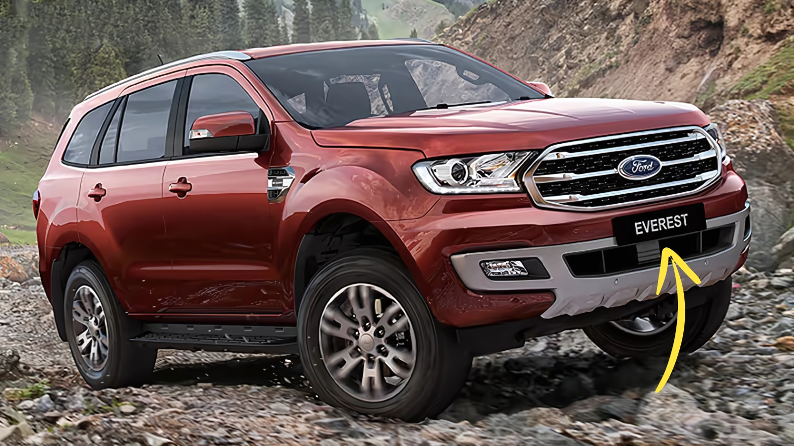 Ford Endeavour facelift